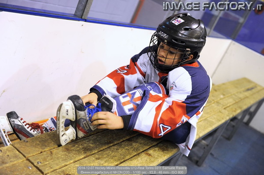 2014-12-07 Hockey Milano Rossoblu U12-Real Torino 0311 Samuele Ravera